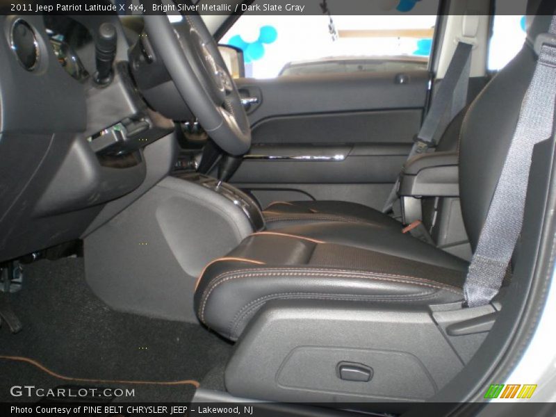 Bright Silver Metallic / Dark Slate Gray 2011 Jeep Patriot Latitude X 4x4