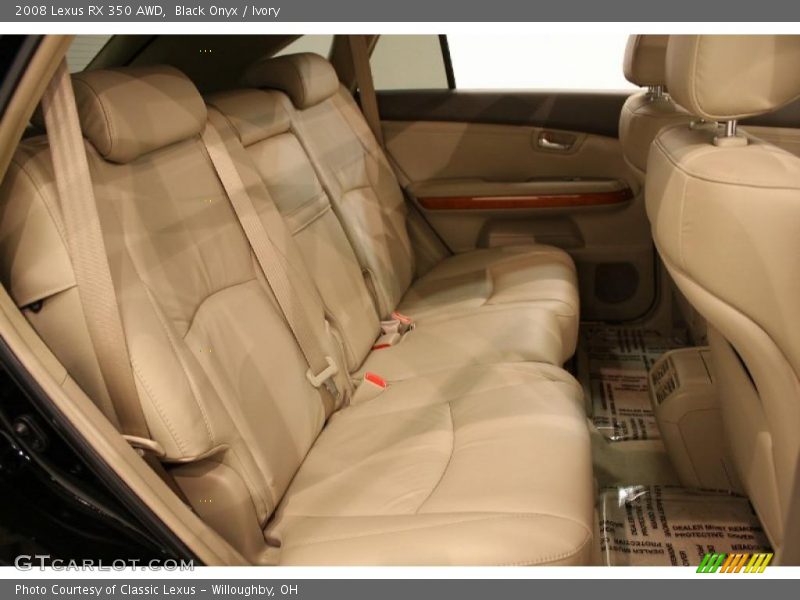 Black Onyx / Ivory 2008 Lexus RX 350 AWD