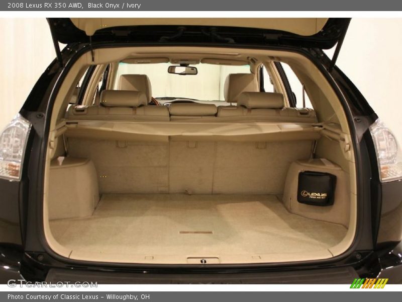 Black Onyx / Ivory 2008 Lexus RX 350 AWD
