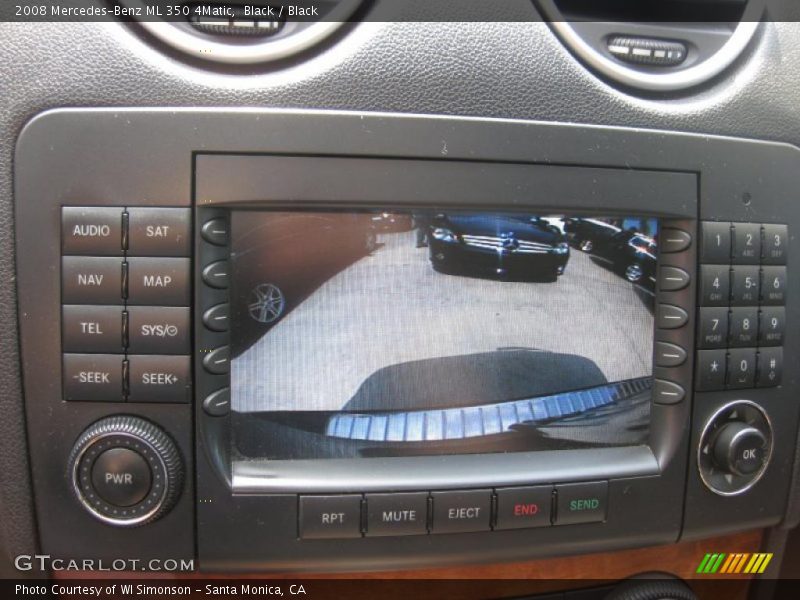 Black / Black 2008 Mercedes-Benz ML 350 4Matic