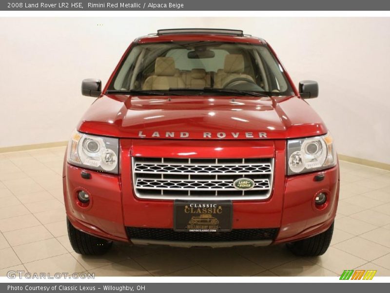 Rimini Red Metallic / Alpaca Beige 2008 Land Rover LR2 HSE