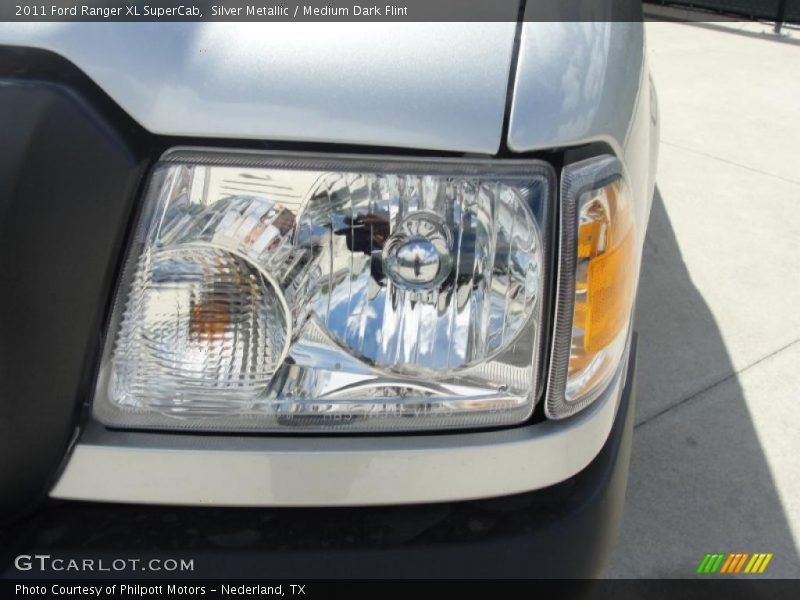 Silver Metallic / Medium Dark Flint 2011 Ford Ranger XL SuperCab