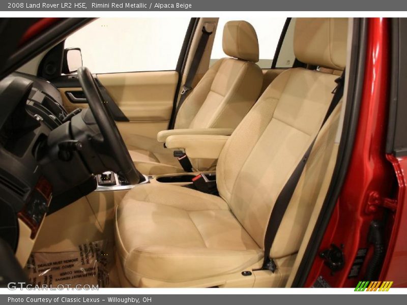 Rimini Red Metallic / Alpaca Beige 2008 Land Rover LR2 HSE