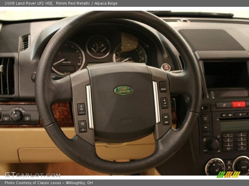 Rimini Red Metallic / Alpaca Beige 2008 Land Rover LR2 HSE