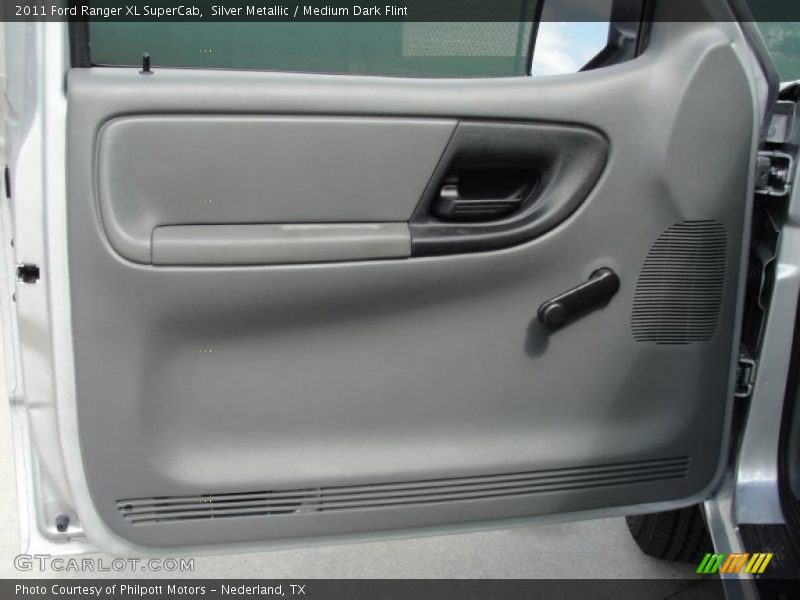 Silver Metallic / Medium Dark Flint 2011 Ford Ranger XL SuperCab