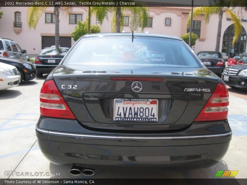 Tectite Grey Metallic / Charcoal 2002 Mercedes-Benz C 32 AMG Sedan