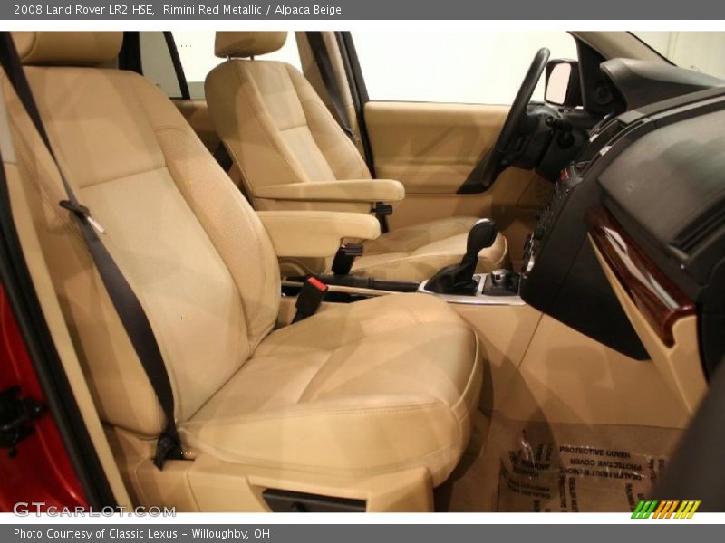 Rimini Red Metallic / Alpaca Beige 2008 Land Rover LR2 HSE