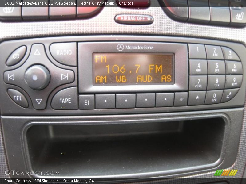 Controls of 2002 C 32 AMG Sedan