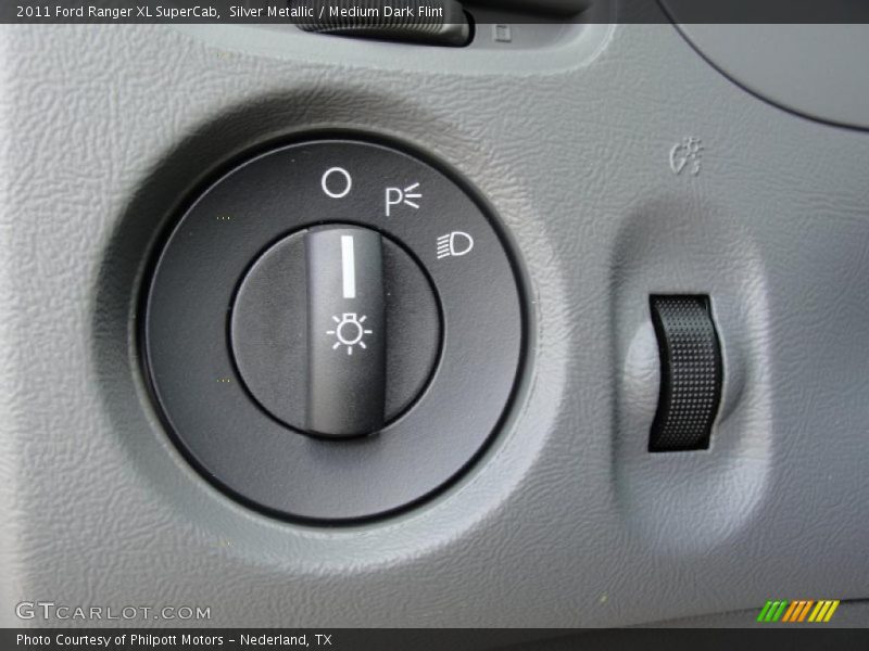 Silver Metallic / Medium Dark Flint 2011 Ford Ranger XL SuperCab