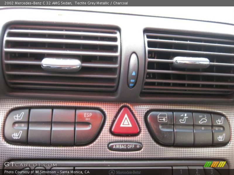 Controls of 2002 C 32 AMG Sedan