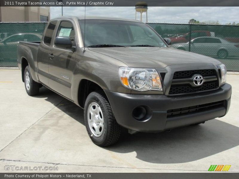 Pyrite Mica / Graphite Gray 2011 Toyota Tacoma Access Cab