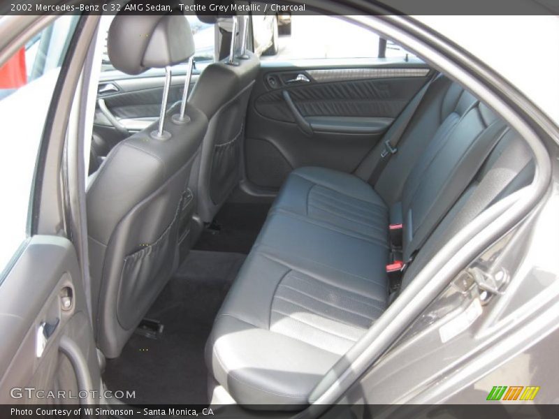  2002 C 32 AMG Sedan Charcoal Interior