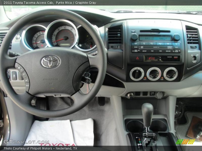 Pyrite Mica / Graphite Gray 2011 Toyota Tacoma Access Cab