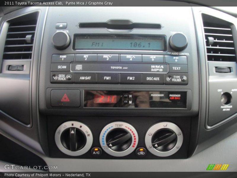 Pyrite Mica / Graphite Gray 2011 Toyota Tacoma Access Cab