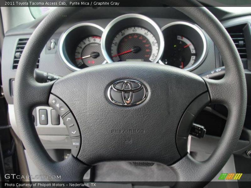 Pyrite Mica / Graphite Gray 2011 Toyota Tacoma Access Cab