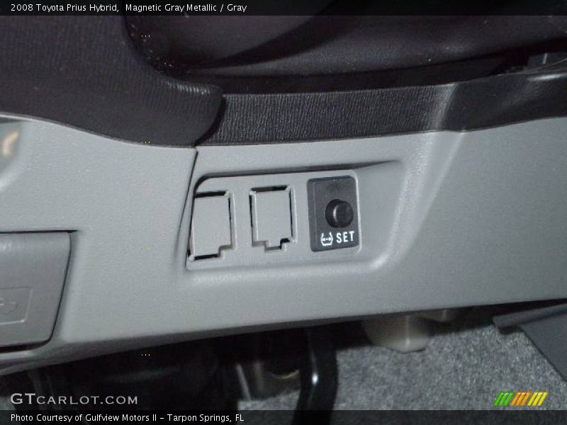 Magnetic Gray Metallic / Gray 2008 Toyota Prius Hybrid