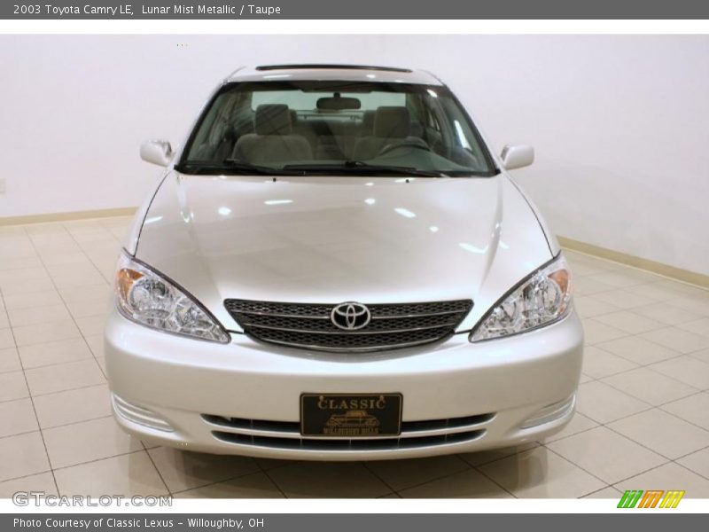 Lunar Mist Metallic / Taupe 2003 Toyota Camry LE