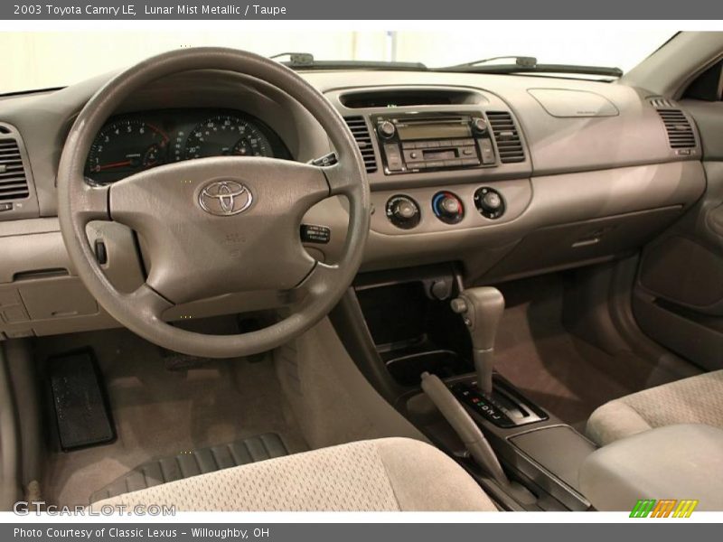 Lunar Mist Metallic / Taupe 2003 Toyota Camry LE