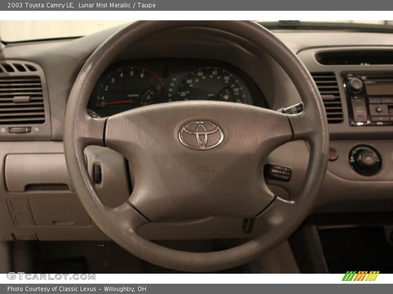 Lunar Mist Metallic / Taupe 2003 Toyota Camry LE