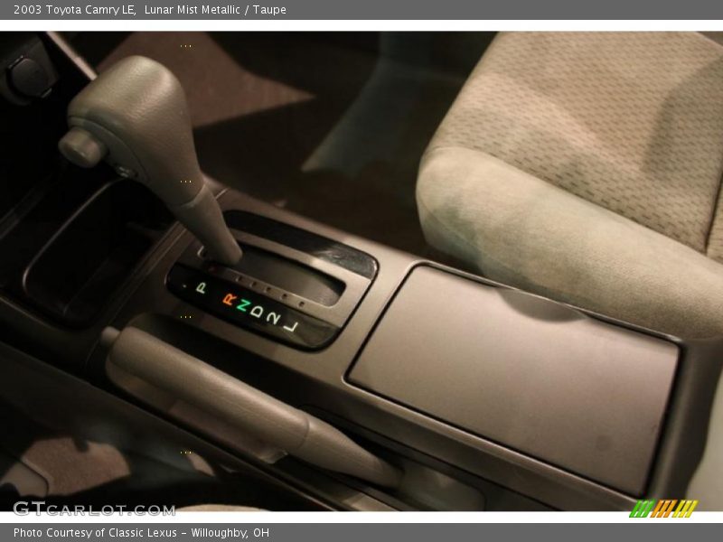 Lunar Mist Metallic / Taupe 2003 Toyota Camry LE