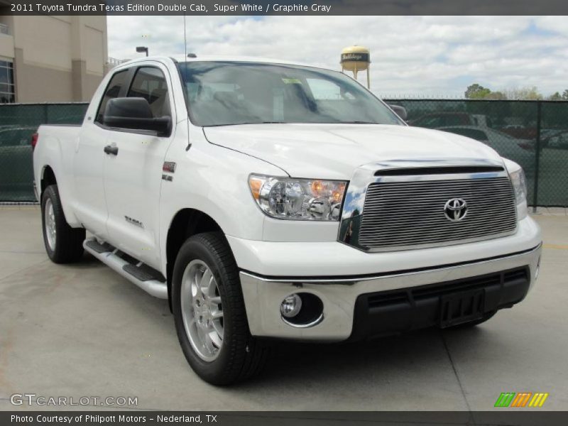 Front 3/4 View of 2011 Tundra Texas Edition Double Cab