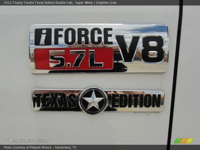  2011 Tundra Texas Edition Double Cab Logo