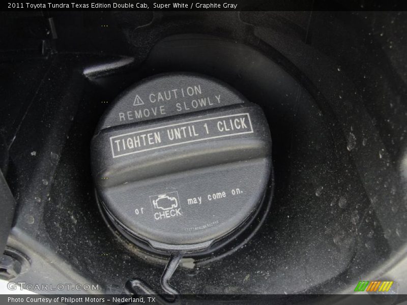 Super White / Graphite Gray 2011 Toyota Tundra Texas Edition Double Cab
