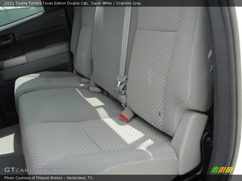 Super White / Graphite Gray 2011 Toyota Tundra Texas Edition Double Cab