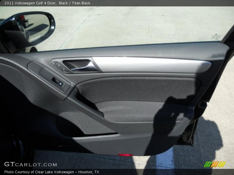 Black / Titan Black 2011 Volkswagen Golf 4 Door
