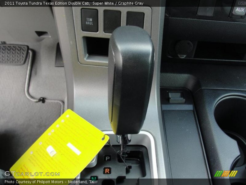 Super White / Graphite Gray 2011 Toyota Tundra Texas Edition Double Cab
