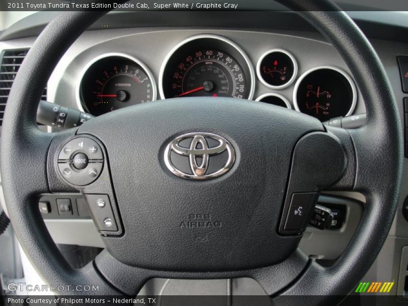  2011 Tundra Texas Edition Double Cab Steering Wheel