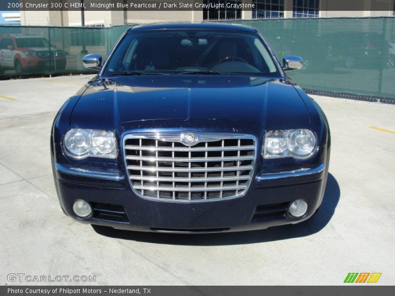 Midnight Blue Pearlcoat / Dark Slate Gray/Light Graystone 2006 Chrysler 300 C HEMI