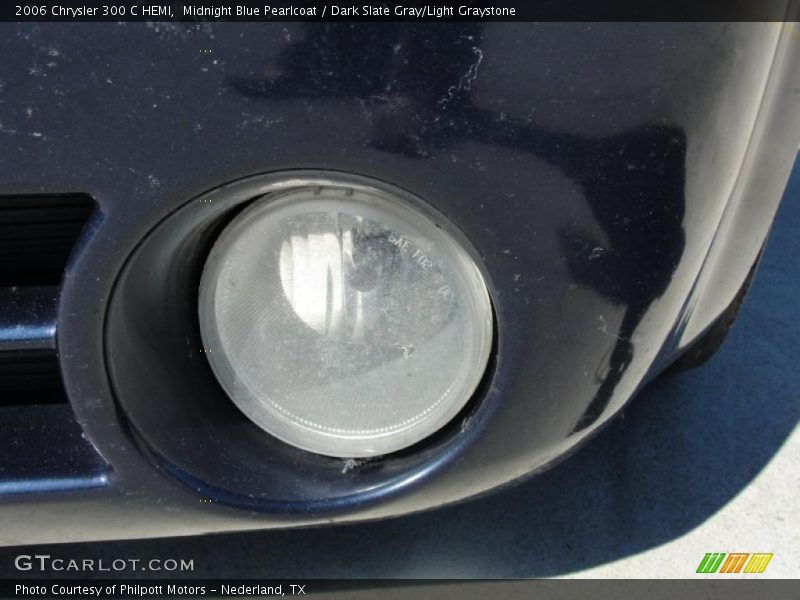 Midnight Blue Pearlcoat / Dark Slate Gray/Light Graystone 2006 Chrysler 300 C HEMI
