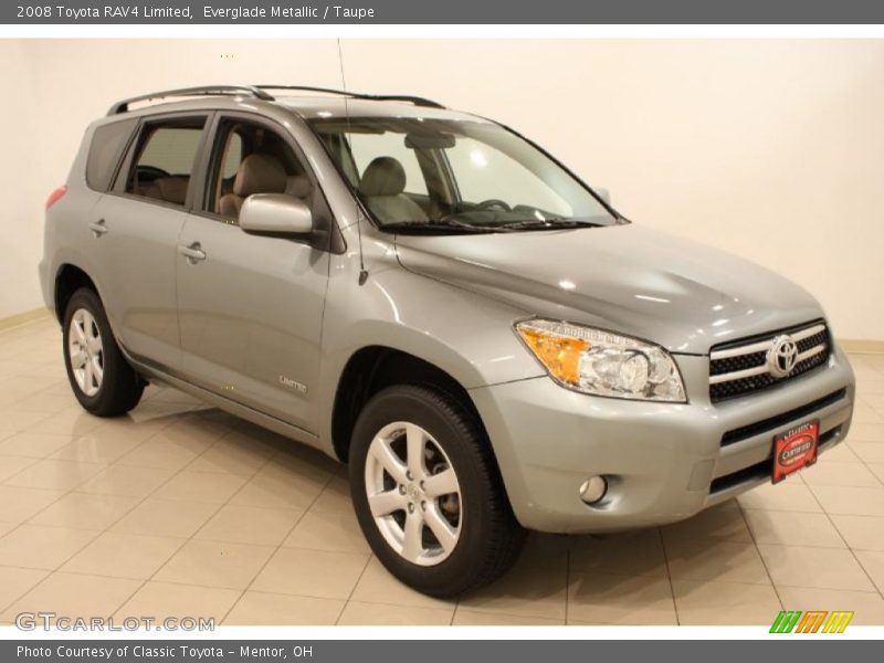 Everglade Metallic / Taupe 2008 Toyota RAV4 Limited