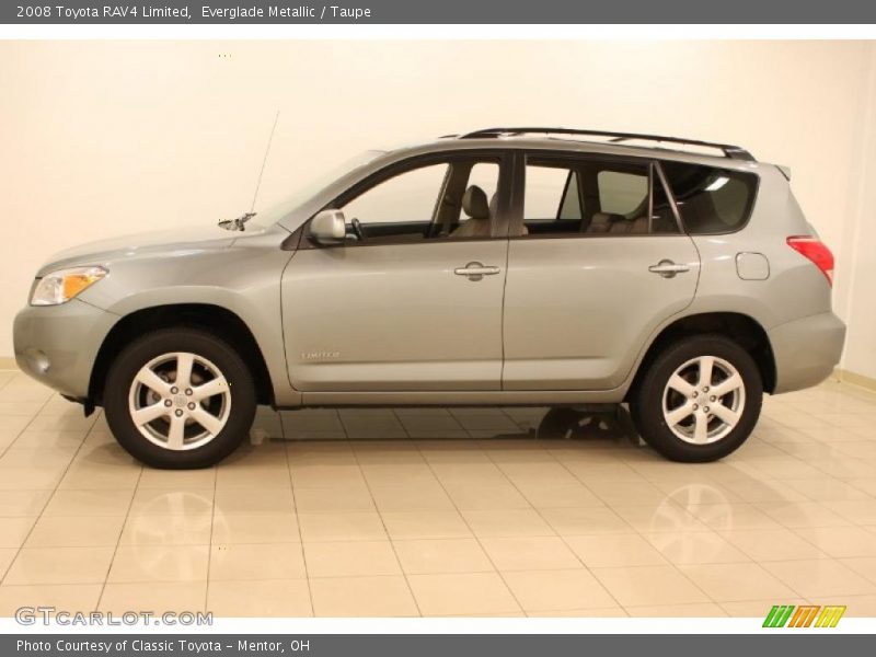 Everglade Metallic / Taupe 2008 Toyota RAV4 Limited