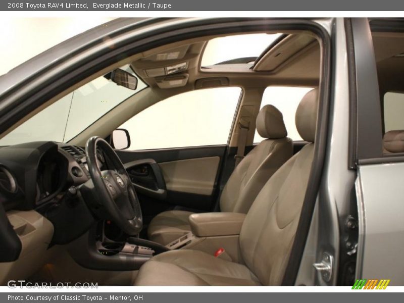 Everglade Metallic / Taupe 2008 Toyota RAV4 Limited