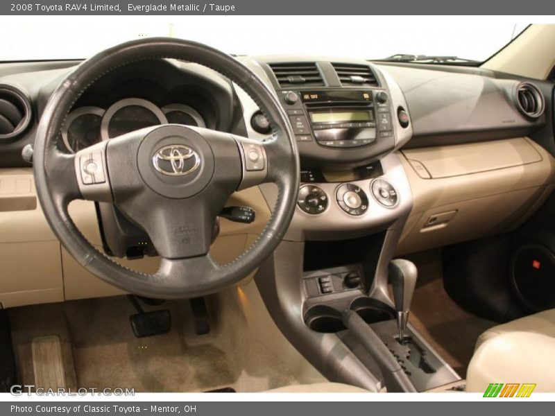Everglade Metallic / Taupe 2008 Toyota RAV4 Limited