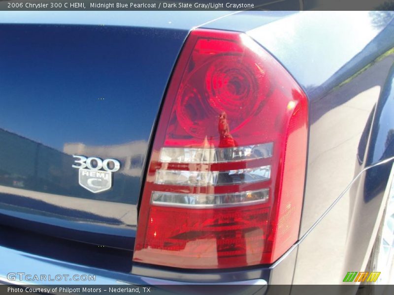 Midnight Blue Pearlcoat / Dark Slate Gray/Light Graystone 2006 Chrysler 300 C HEMI