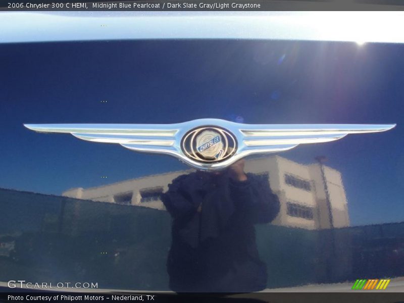 Midnight Blue Pearlcoat / Dark Slate Gray/Light Graystone 2006 Chrysler 300 C HEMI