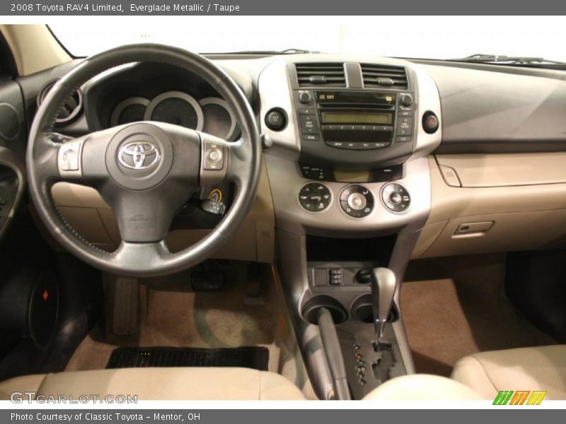 Everglade Metallic / Taupe 2008 Toyota RAV4 Limited