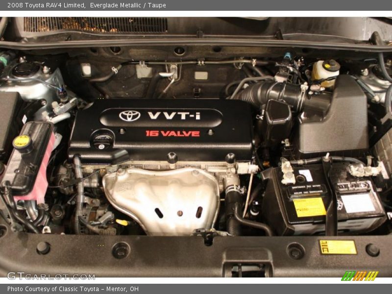 Everglade Metallic / Taupe 2008 Toyota RAV4 Limited