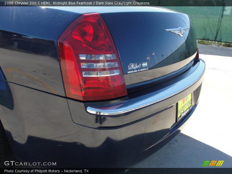 Midnight Blue Pearlcoat / Dark Slate Gray/Light Graystone 2006 Chrysler 300 C HEMI