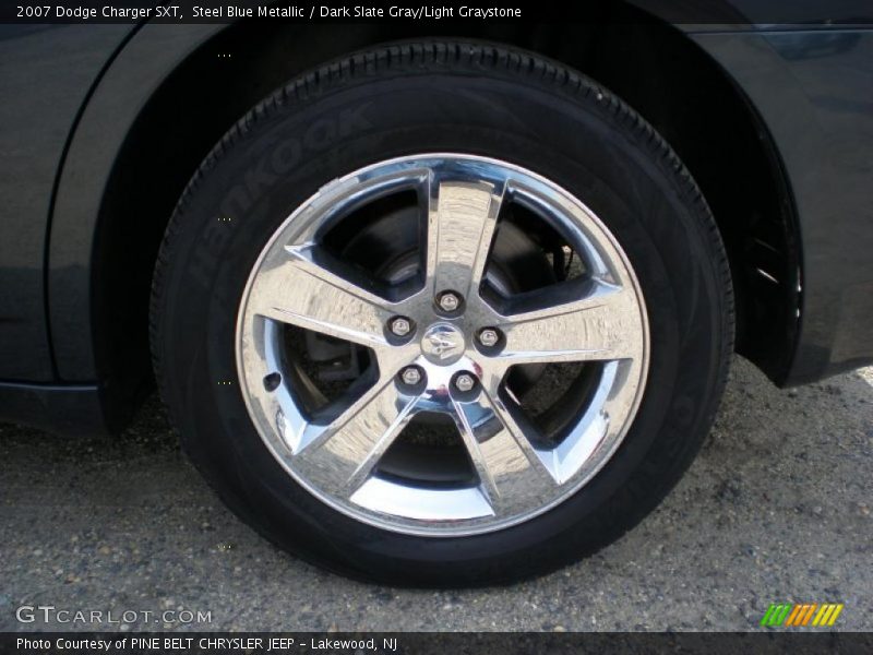 Steel Blue Metallic / Dark Slate Gray/Light Graystone 2007 Dodge Charger SXT