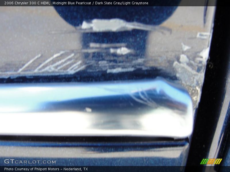 Midnight Blue Pearlcoat / Dark Slate Gray/Light Graystone 2006 Chrysler 300 C HEMI