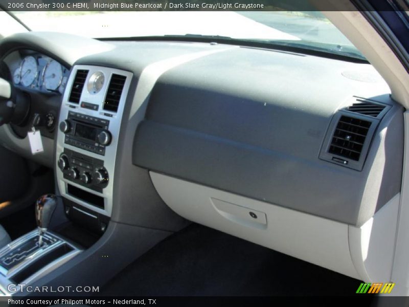 Midnight Blue Pearlcoat / Dark Slate Gray/Light Graystone 2006 Chrysler 300 C HEMI