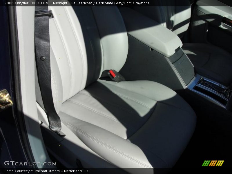 Midnight Blue Pearlcoat / Dark Slate Gray/Light Graystone 2006 Chrysler 300 C HEMI