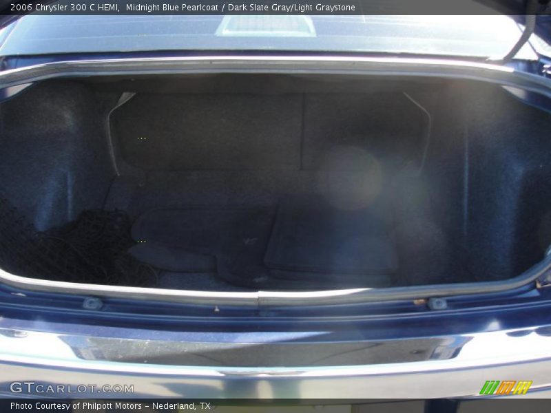 Midnight Blue Pearlcoat / Dark Slate Gray/Light Graystone 2006 Chrysler 300 C HEMI
