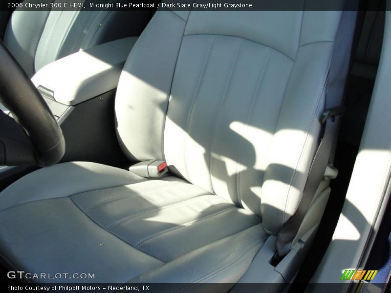 Midnight Blue Pearlcoat / Dark Slate Gray/Light Graystone 2006 Chrysler 300 C HEMI