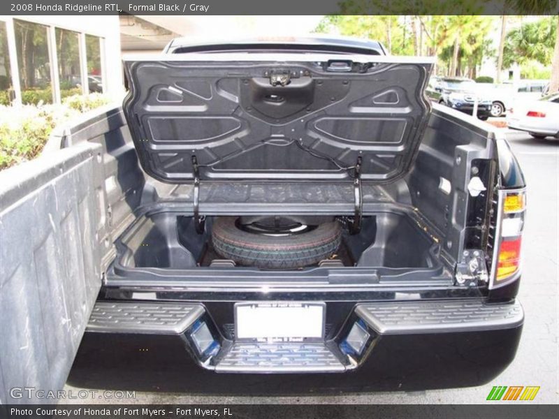 Formal Black / Gray 2008 Honda Ridgeline RTL