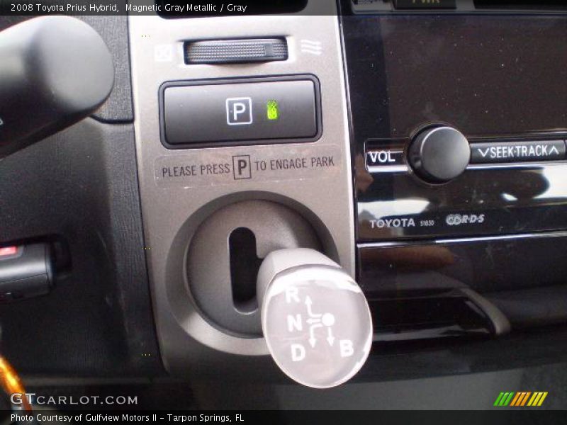 Magnetic Gray Metallic / Gray 2008 Toyota Prius Hybrid